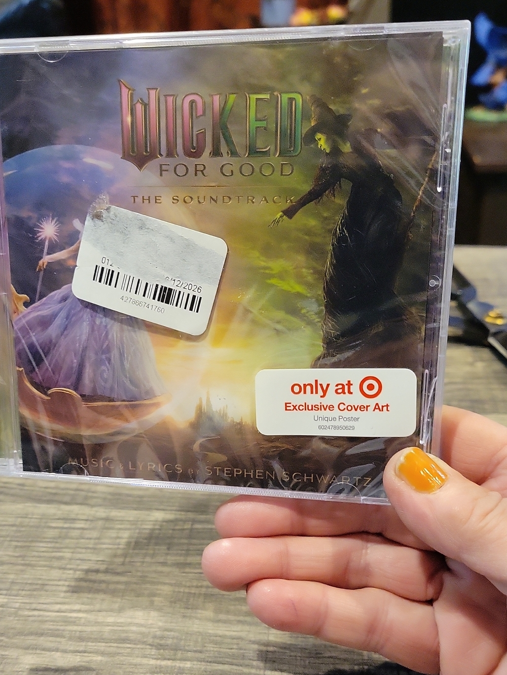 Wicked,"For Good" CD New In Case